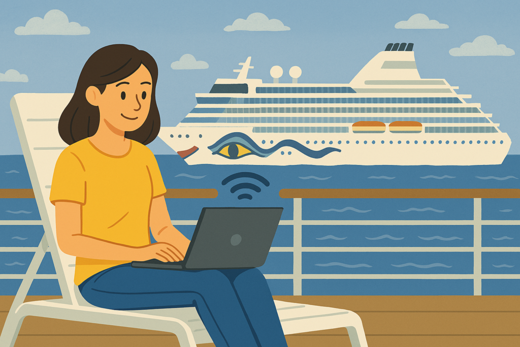 Das AIDA WLAN: Alles rund um Internet an Bord!