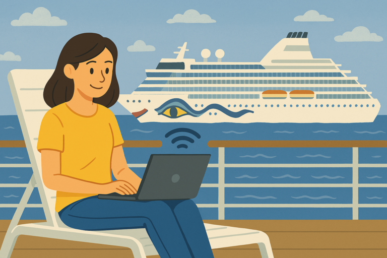 Das AIDA WLAN: Alles rund um Internet an Bord!