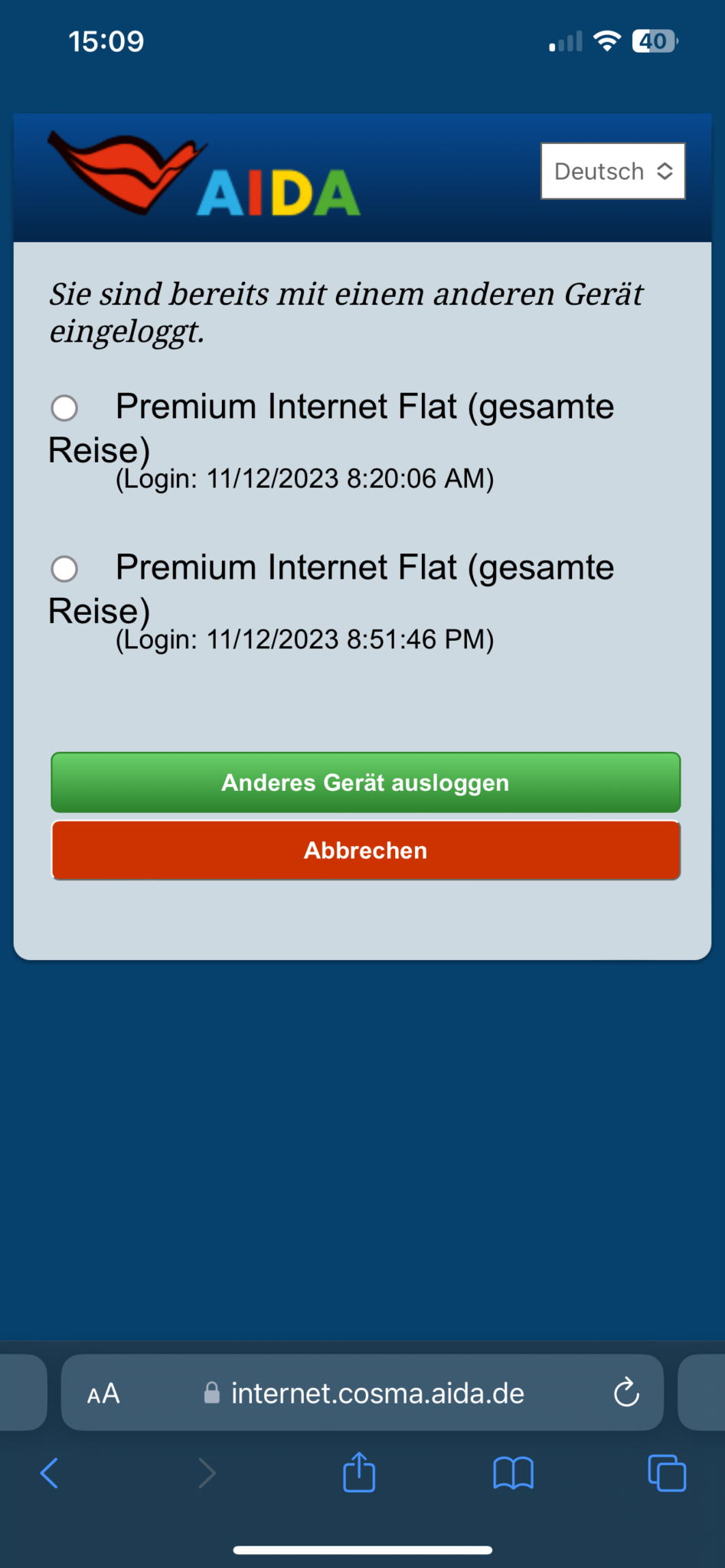 AIDA WLAN 2026 ️ Schnelles Internet auf AIDA dank Starlink!