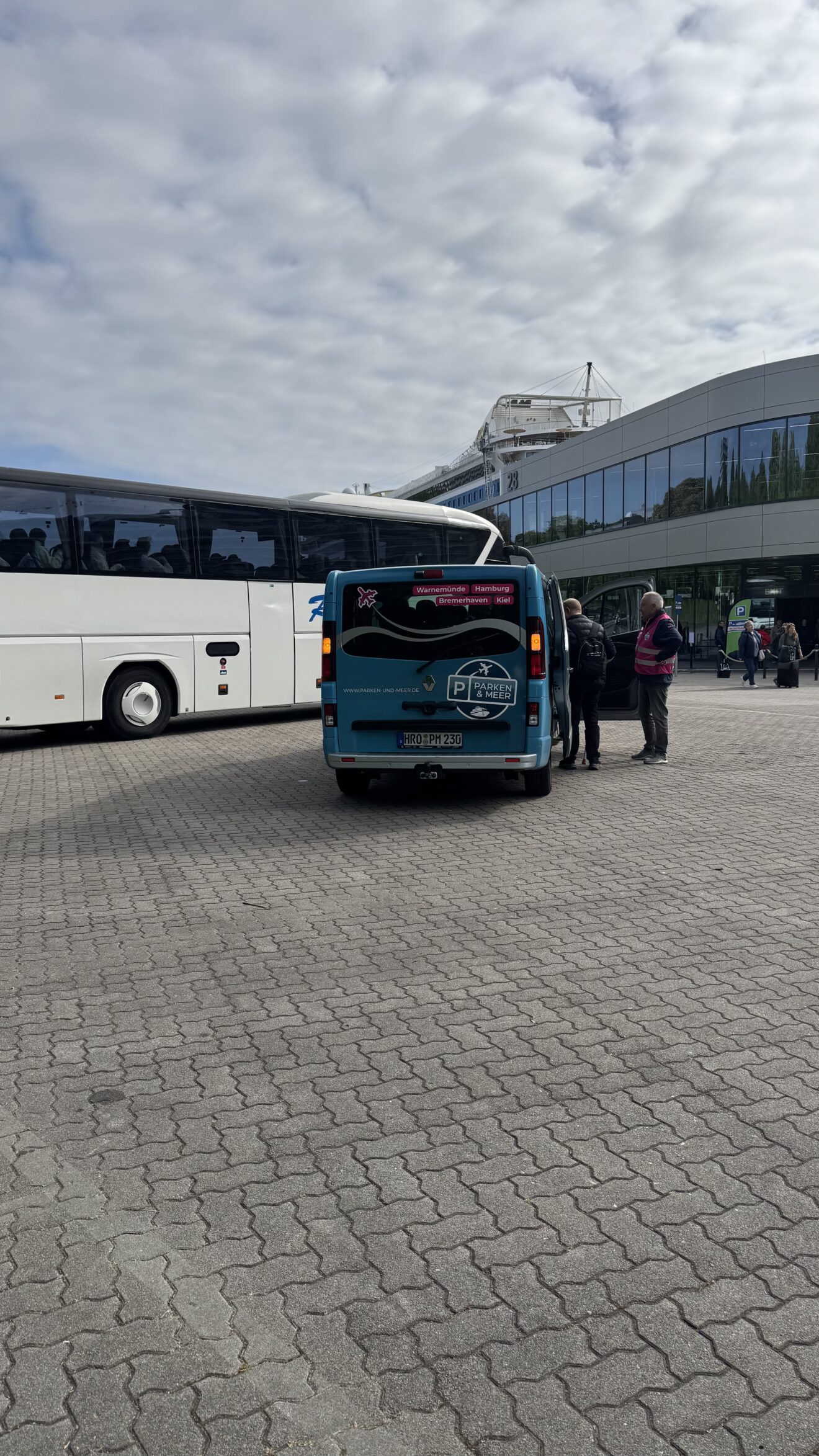 Aida Shuttle Parken Kiel Flughafen Erfahrungen www.kreuzfahrtlupe.de