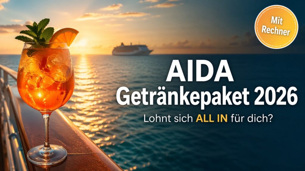 AIDA Getränkepaket Rechner