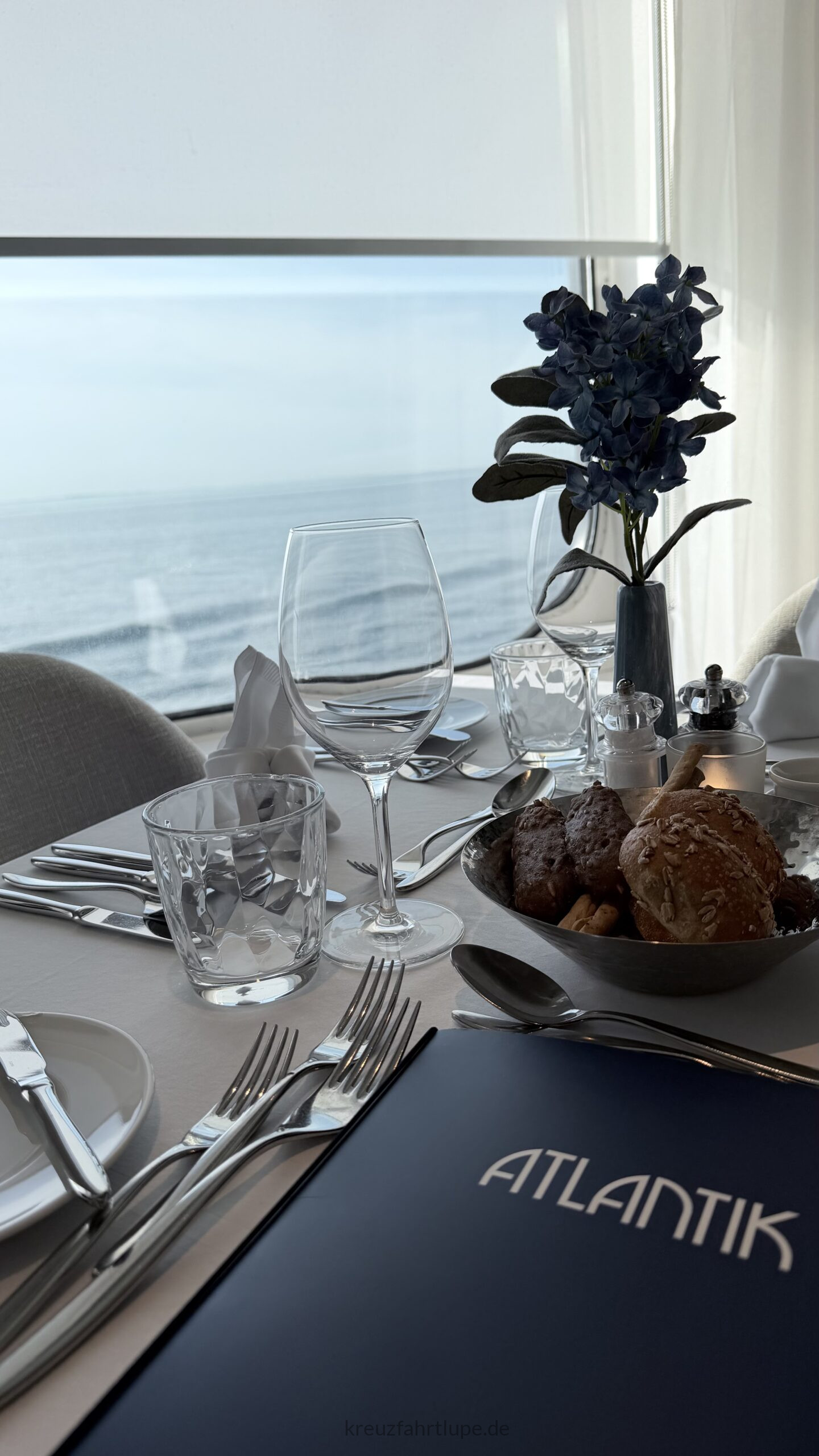 Das Atlantik Restaurant auf Deck 5 der Mein Schiff Relax